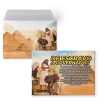 Envelope Colado De Escravo a Governador - 100 Unidades de Papel Offset
