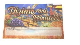 Envelope Colado Dízimo dos Montões - 100 Unidades