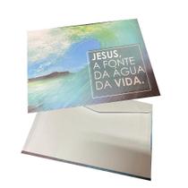 Envelope Colado Jesus a Fonte da Água da Vida - 100 Unidades Envelope Colado Jesus a Fonte da Água da Vida - 100 Unidades