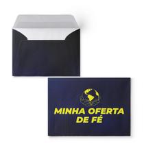 Envelope Colado Minha Oferta de Fé IMPD - 100 UNIDADES - Igreja Mundial do Poder de Deus
