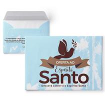 Envelope Colado Oferta ao Espírito Santo - 100 Unidades