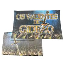 Envelope Colado Os Valentes de Gideão - 100 Unidades - Papel Offset 70g