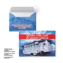 Envelope Colado Ponta Cabeça - 100 Unidades - Papel Offset 70g Envelope Colado Ponta Cabeça - 100 Unidades - Papel Offset 70g