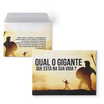 Envelope Colado Qual Gigante Está em Sua Vida 100 Unidades