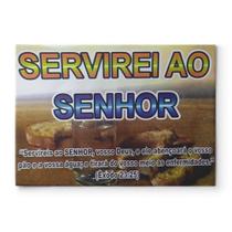 Envelope Colado Servirei ao Senhor - 100 Unidades Envelope Colado Servirei ao Senhor - 100 Unidades