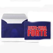 Envelope Colado Sexta-feira Forte 100 Unidades para Igrejas Evangélicas