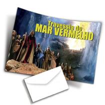 Envelope Colado Travessia do Mar Vermelho - 100 Unidades