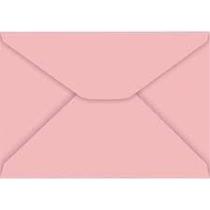 Envelope colorido 114X162mm rosa claro unidade Envelope colorido 114X162mm rosa claro unidade