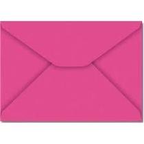 Envelope colorido 114X162mm rosa escuro unidade
