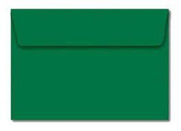 Envelope colorido 162X229mm verde escuro unidade