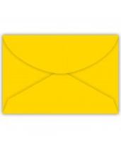 Envelope colorido 72X108mm Foroni amarelo unidade