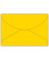 Envelope colorido 72X108mm Foroni amarelo unidade