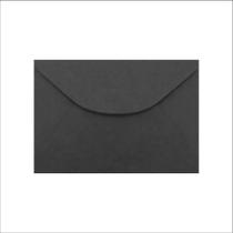 Envelope Colorido Visita 115X80MM Preto 80G Blister com 10 Envelope Colorido Visita 115X80MM Preto 80G Blister com 10