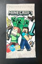 Envelope com cards para colorir minecraft