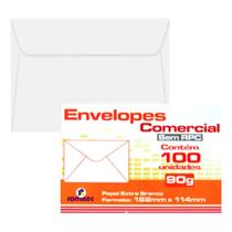 Envelope Comercial 114x162 Sem rpc 90g 8079 Romitec 100 Un