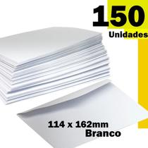 Envelope comercial branco, lisa, cartas, tradicioanal, scrity 150 unidades