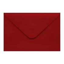 Envelope Convite 160x235 com 100 Vermelho Vinho Pequim Scrity