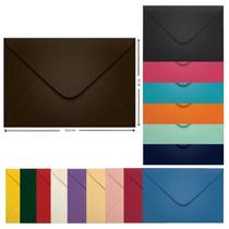 Envelope Convite Colorido 16 x 23,5 cm Scrity 100 Unidades Envelope Convite Colorido 16 x 23,5 cm Scrity 100 Unidades