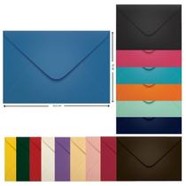 Envelope Convite Colorido 16 x 23,5 cm Scrity 100 Unidades Envelope Convite Colorido 16 x 23,5 cm Scrity 100 Unidades