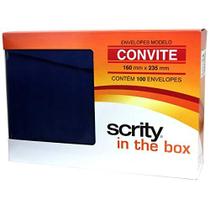 Envelope Convite Colorido 160X235 Az.Marinho Porto S.80G
