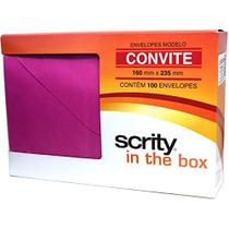 Envelope Convite Colorido 160X235 Pink Cancun 80G