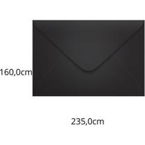 Envelope Convite Colorido 160X235 Preto LOS Angeles 80G - Pacote com 100 Envelope Convite Colorido 160X235 Preto LOS Angeles 80G - Pacote com 100