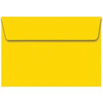 Envelope Convite Colorido 162X229MM Amarelo C.PLUS 80G