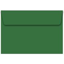 Envelope convite colorido 162x229mm verde plus 80g foroni