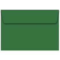 Envelope Convite Colorido 162X229Mm Verde Plus 80G - Planeta Brinquedos