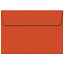 Envelope Convite Colorido 162X229MM Vermelho CPLUS 80G Caixa com 100