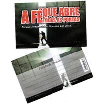 Envelope de campanha - a fe que abre todas as portas c 100 uni