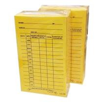 Envelope De Dizimo Amarelo 100 Unidades Cod:40