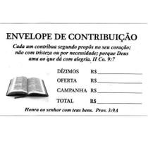 Envelope de Dízimo Mensal Envelope de Dízimo Mensal