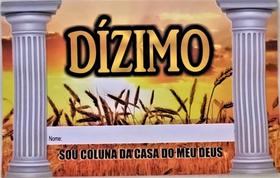 Envelope De Dízimo Pacote C/100 Unidades