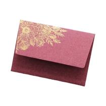 Envelope De Papel Perolado Grosso 10un. - Envelope Para Convites E Cartões Com Hot Stamping Em Papel