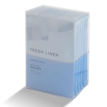 Envelope de sachê perfumado, pacote com 6 unidades, linho fresco da Expressive Scent