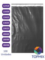 Envelope de Segurança 12x18 Cinza Pacote 100 Unidades