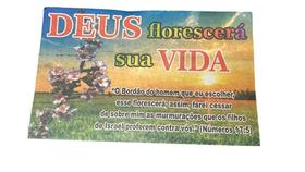 Envelope Deus Florescerá na sua Vida - 100 Unidades - Papel Offset 70g Envelope Deus Florescerá na sua Vida - 100 Unidades - Papel Offset 70g