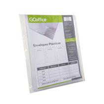 Envelope Fichário Saco Plástico 100U 4 Furos 23x31cm Envelope Fichário Saco Plástico 100U 4 Furos 23x31cm