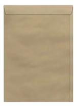 Envelope Folha A4 Ofício Saco Kraft Natural 24x34cm 250un