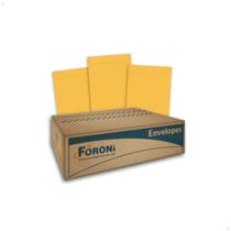 Envelope Foroni Saco Kraft Ouro A4 229x324 CX C/100