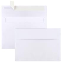 Envelope Joyberg A7 branco, 50 pacotes, selo automático de 13 x 18 cm Envelope Joyberg A7 branco, 50 pacotes, selo automático de 13 x 18 cm