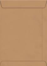 Envelope Meio Saco Kraft Natural 80g A5 19x25 Cm - 100 Un