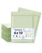 Envelope METRONIC 6x10" Verde Menta Impermeável Pacote com 100 Envelope METRONIC 6x10" Verde Menta Impermeável Pacote com 100