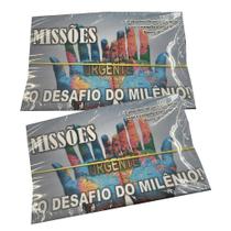 Envelope Missões O Desafio Colado - 100 Unidades de Papel Offset