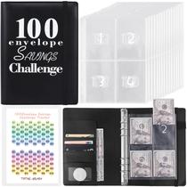 Envelope Money Saving Challenge Binder WAPAG 100 A5 Preto Envelope Money Saving Challenge Binder WAPAG 100 A5 Preto