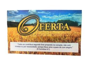 Envelope Oferta Campanha Igreja - 100 Unidades - Papel Offset 70g