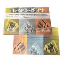Envelope OFERTA OURO, PRATA E BRONZE - 100 Unidades - Papel Offset 70g Envelope OFERTA OURO, PRATA E BRONZE - 100 Unidades - Papel Offset 70g