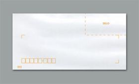 Envelope Ofício 114x229 Branco Com Rpc Pacote Com 10 Unidades