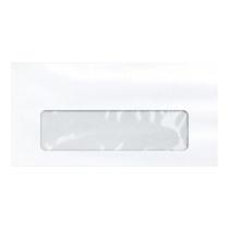 Envelope Ofício 114x229mm Branco Com Janela 75g Cx C/1000 Un